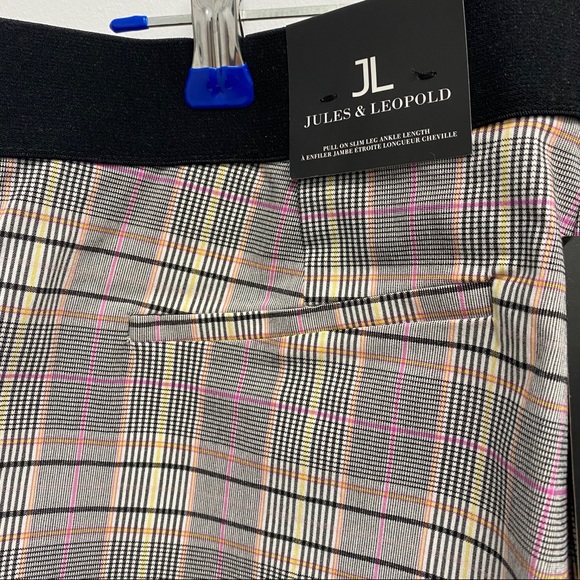 NWT | STRETCHY CHECKERED OFFICE PANTS - Picture 6 of 11